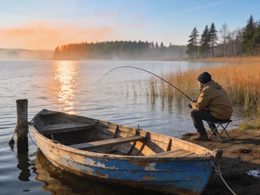 Рыбалка в Калининградской области: лучшие места на заливе и озерах